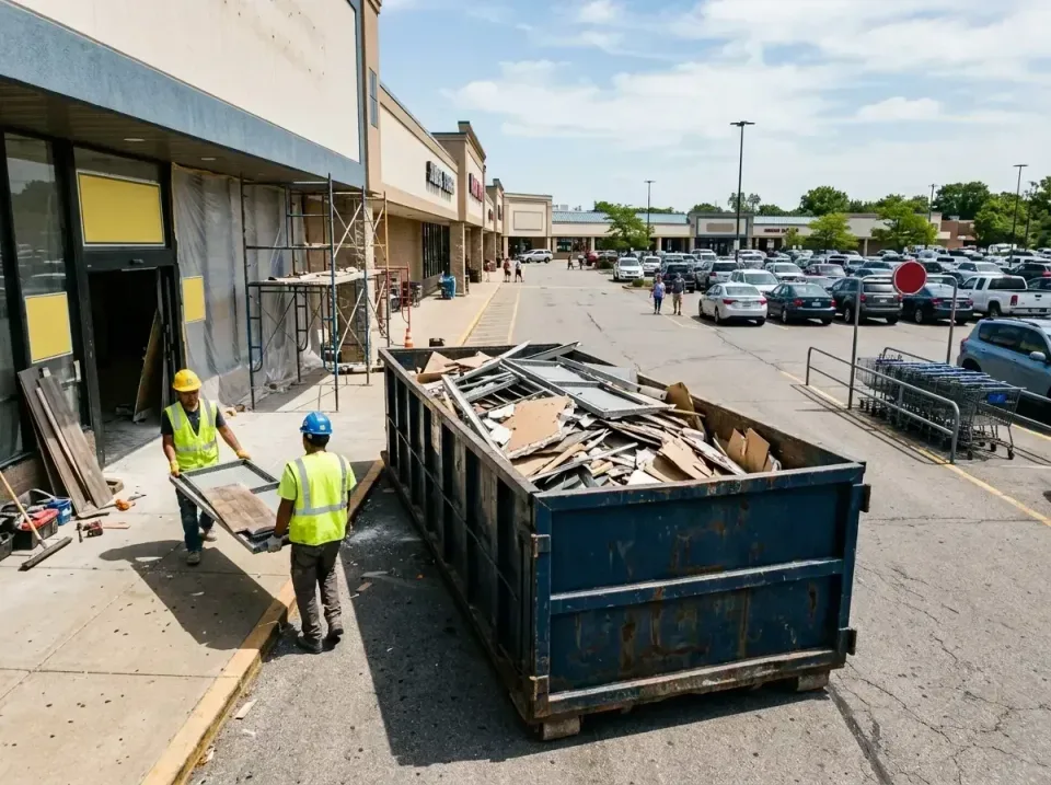 retail-store-renovation-debris-003 — frequently asked questions, Roll-off Dumpster Rentals in Unicoi, TN